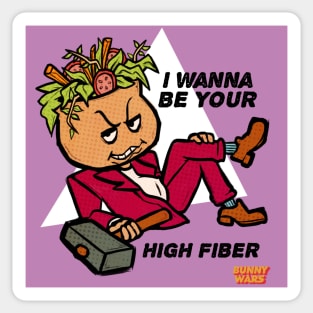 high fiber Sticker